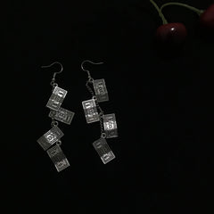 Street Fashion Cute Metallic Earrings