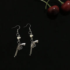 Street Fashion Cute Metallic Earrings