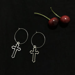 Street Fashion Cute Metallic Earrings