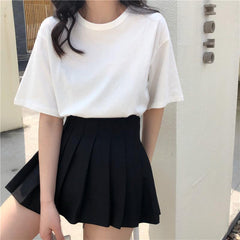 Summer Bright Colors Hollow Out Back T-Shirt