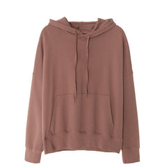 Sweet Colors – Kapuzenpullover aus Baumwolle mit großer Tasche