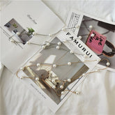 Dünne Perlen Pastell Ästhetische Taillenketten