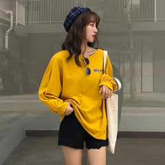 Sudadera extragrande con estampado "Día de la semana" de Tumblr