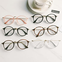 Vsale Round Clear Aesthetic Glasses