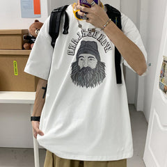 Wonderland Vintage Print Oversized T-Shirt