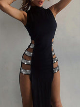 Hollow Forked Dress