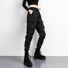 High Waist Cargo Pants