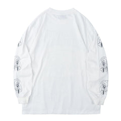 Devil Ghost Print Sweatshirt