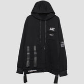 Dark Personalized Pockets Ribbons Hoodie