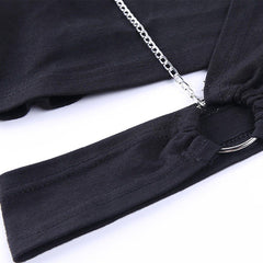 Chain Accessories Long Sleeve T Shirt
