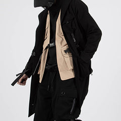 Ninja Ribbons Multi Pockets Function Jacket