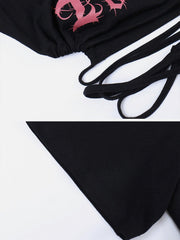 Gothic Cross Short Sleeve T Shirt
