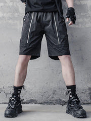 Zip Up Cargo Shorts