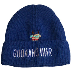 Cute Elk Embroidery Knit Cap
