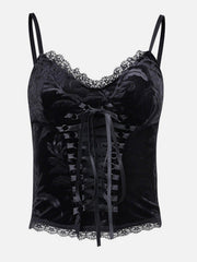 Sexy Lace Vintage Vest