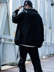 Tilted Zipper Hoodie