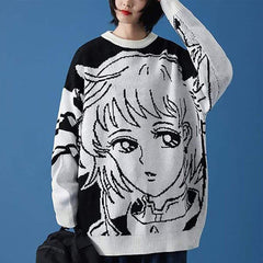 Anime "SANCTUARY" Sweater