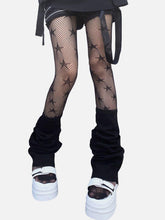 Star Pattern Net Socks