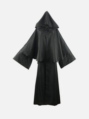 Patchwork Straps Cloak