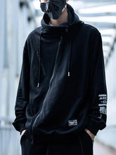 Tilted Zipper Hoodie