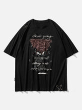 Paper Clip Letters Print Tee