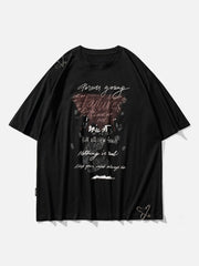 Paper Clip Letters Print Tee