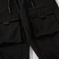 Multi Pockets Drawstring Pants