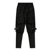 Multi Pockets Drawstring Pants