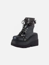 Straps Platform Martin Sandals