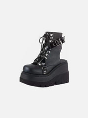 Straps Platform Martin Sandals