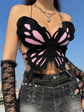 Sexy Butterfly Denim Vest