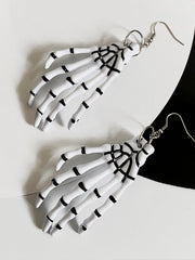 Hip Hop Ghost Hand Earrings
