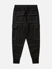 Topstitched Pocket Cargo Pant