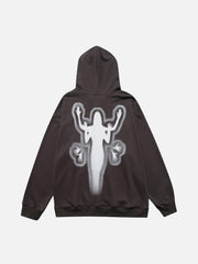 Hands Human Silhouette Hoodie