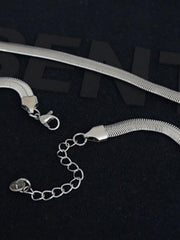 Punk Snake Bone Necklace