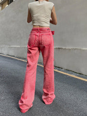 Tassel Patchwork Pants