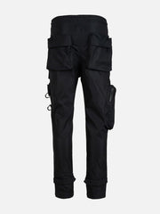Asymmetrical Pockets Cargo Pants