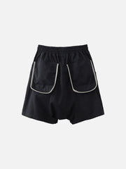 Removable Pockets Cargo Shorts