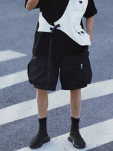Pockets Embroidery Shorts