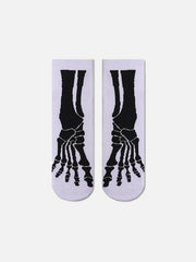 Foot Bone Pattern Socks