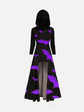 Vintage Bat Print Dress