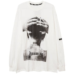 Phantom Alphabet Prisoner Print Sweatshirt