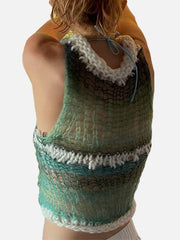 Contrasting Colors Vest