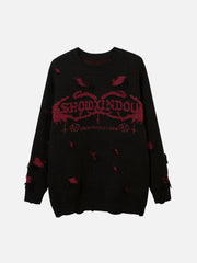 Cut Hollow Sweater
