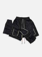 Removable Pockets Cargo Shorts