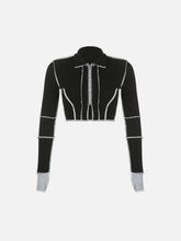 Sewing Thread Long Sleeve T Shirts