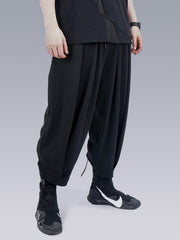 Drawstring Adjustable Samurai Pants