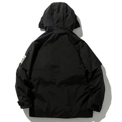 Multi Pockets Hooded Winter Down Coat