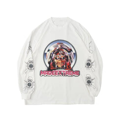Vicious Monster Print Sweatshirt