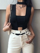 Chocker Hollow Jumpsuit